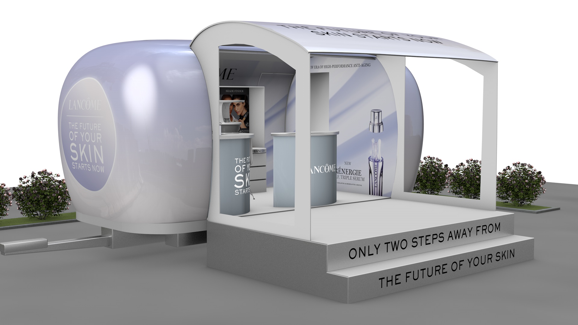 Lancôme op de bus met Serviceplan Solutions