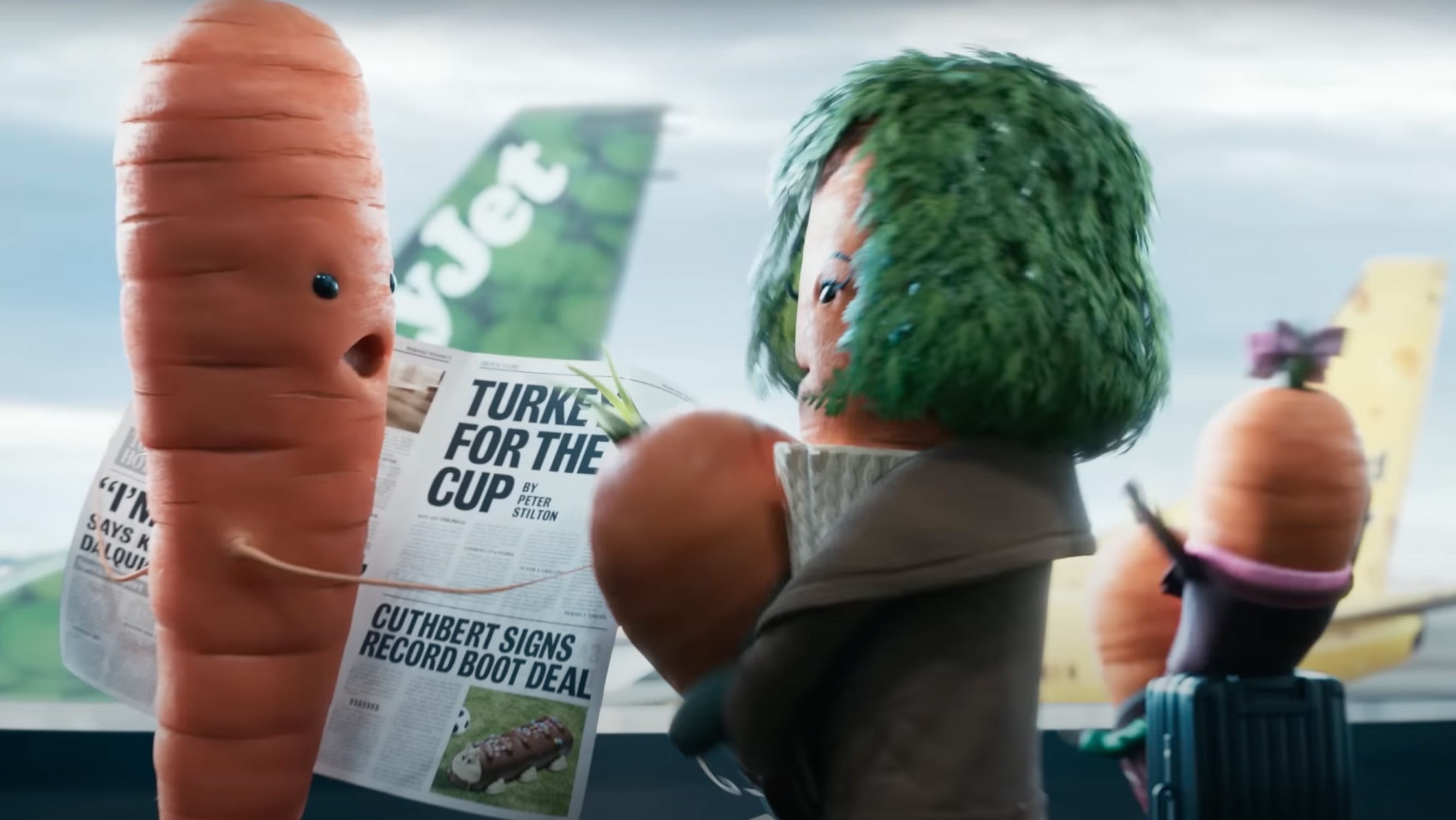 Aldi en Kevin the Carrot brengen hulde aan Nike