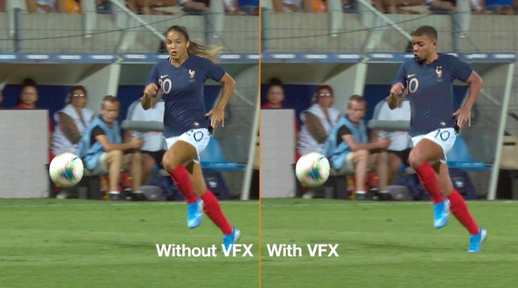 Orange, Marcel en les Bleues scoren op de Andy's