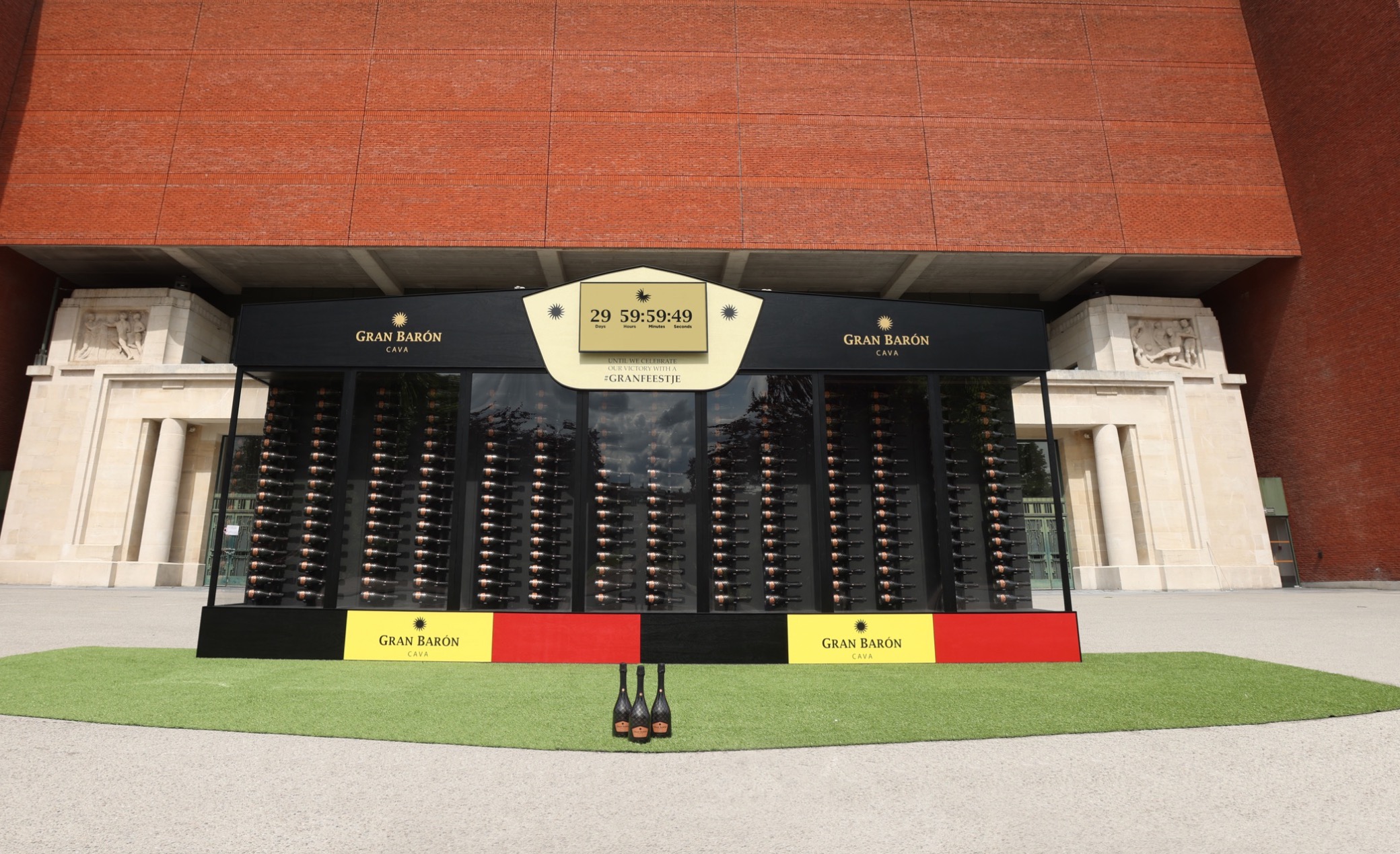 Gran Baron zet 1000 flessen koud voor de Rode Duivels  